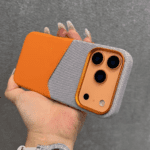 Leather-Fabric Card Case