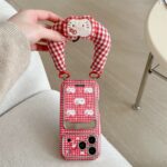 Hello Kitty Premium Red Strap Case