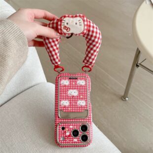 Hello Kitty Premium Red Strap Case