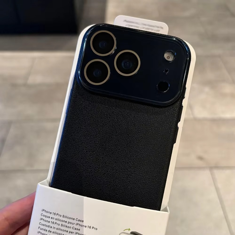 Premium Glass Leather Texture Case - Image 6