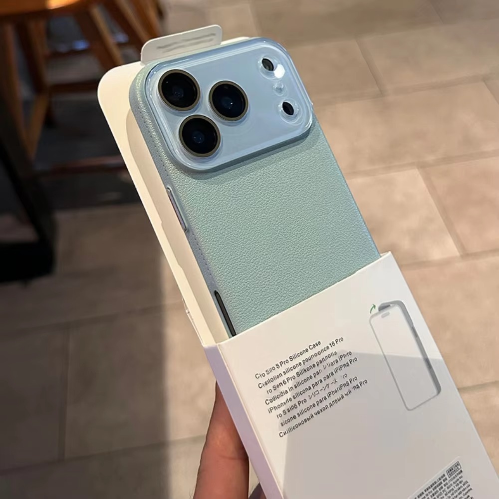 Premium Glass Leather Texture Case - Image 9