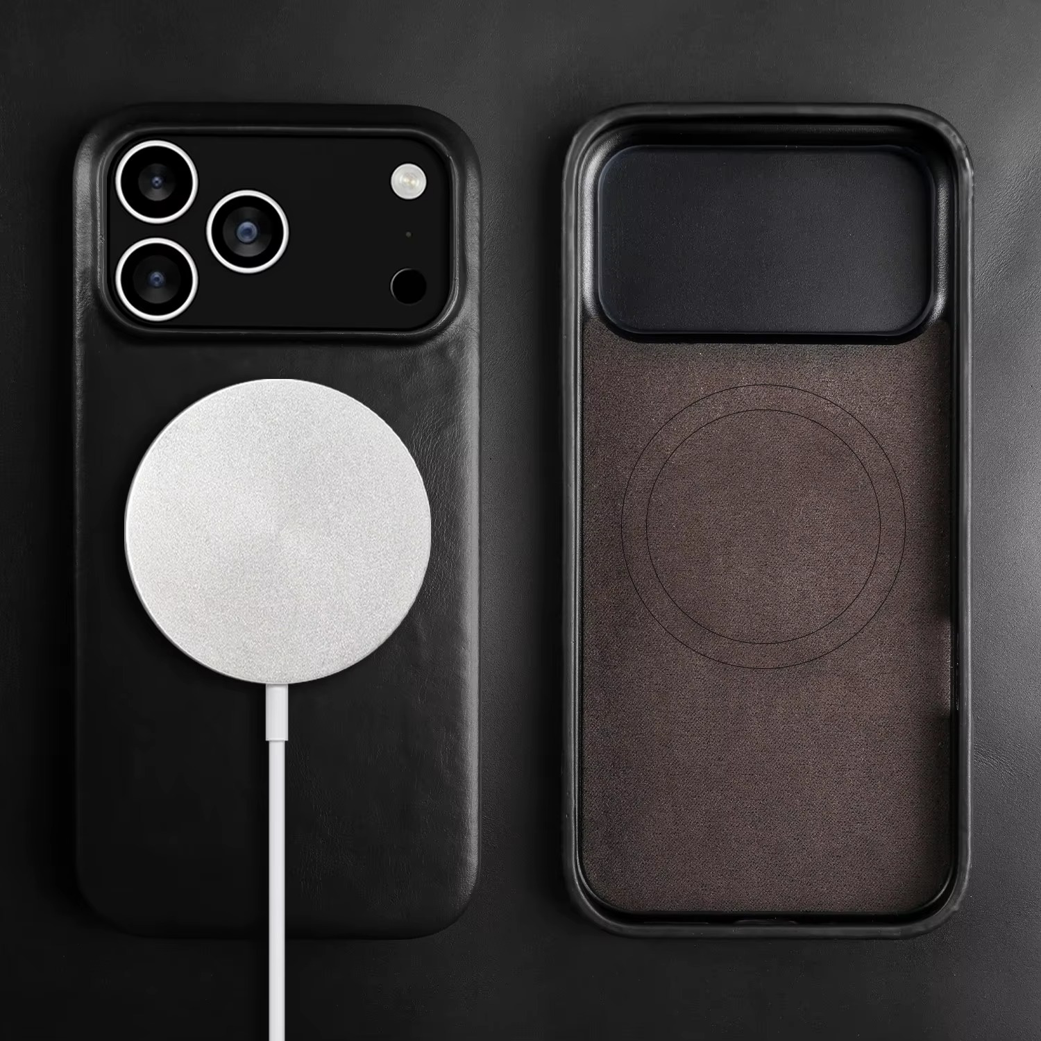 Luxury Oil Wax Leather Case - Image 4