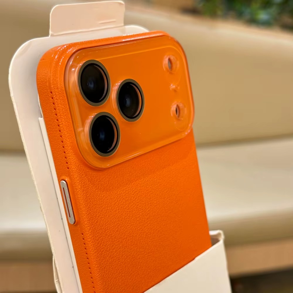 Premium Glass Leather Texture Case - Image 11