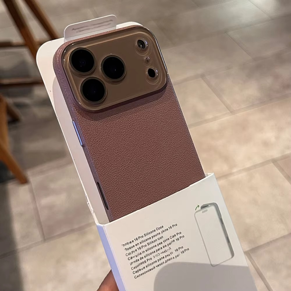 Premium Glass Leather Texture Case - Image 14