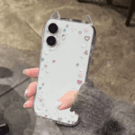Starry Cat Ears Aesthetic Case
