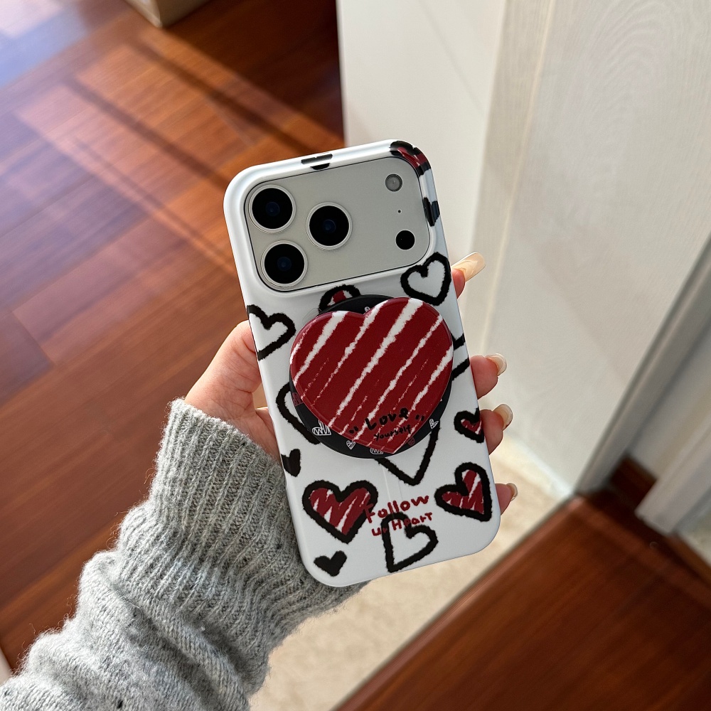 Heart Pop Doodle Phone Case
