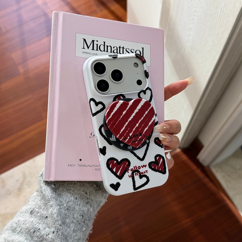 Heart Pop Doodle Phone Case - Image 2