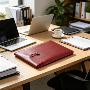 Vintage Leather MacBook Sleeve