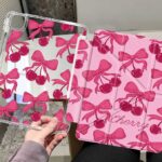 Pink Bow and Cherry iPad Case