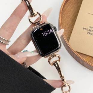 Classic Metal Link Apple Watch Strap