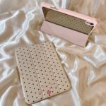 Blush Polka Mirror iPad Case