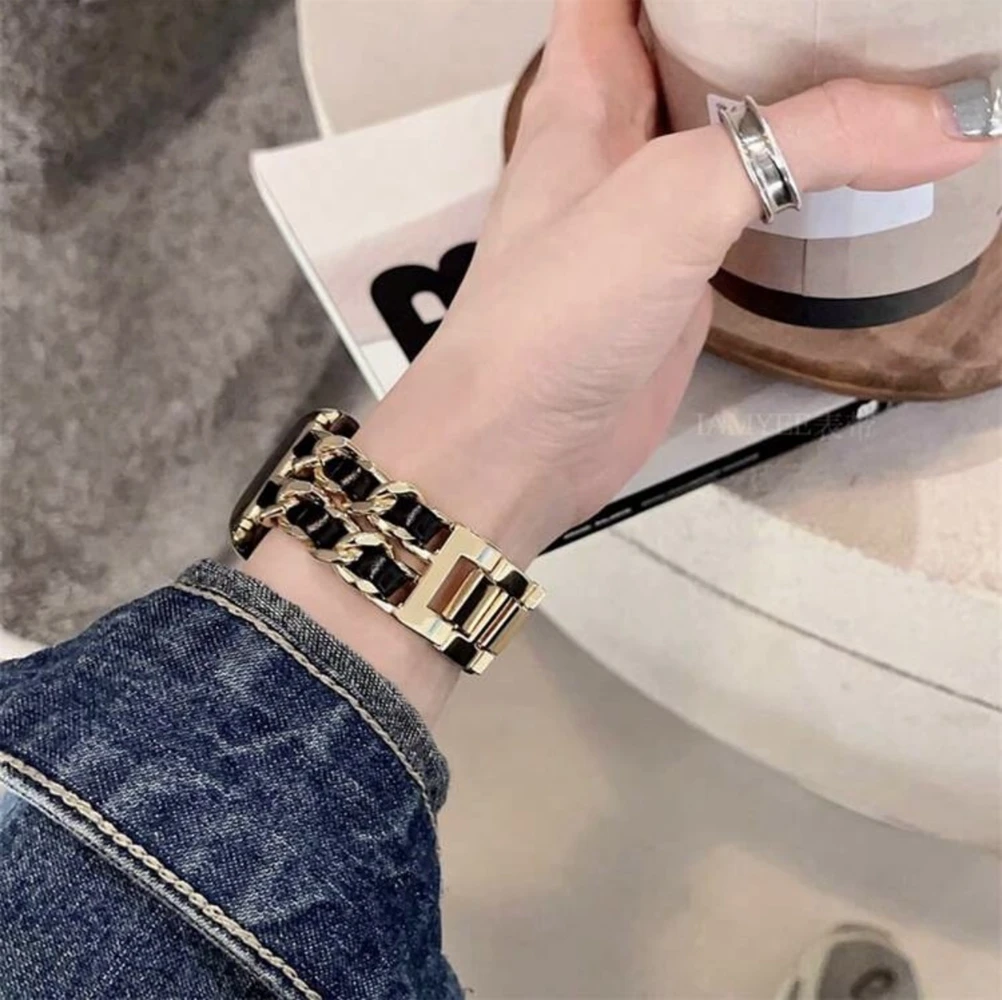 Luxury Chain Apple Watch Strap - Image 2