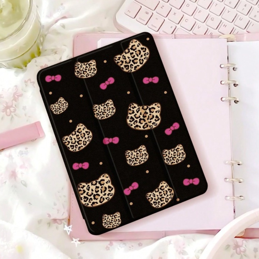 Leopard Kitty Bow Case - Image 2