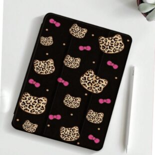 Leopard Kitty Bow Case
