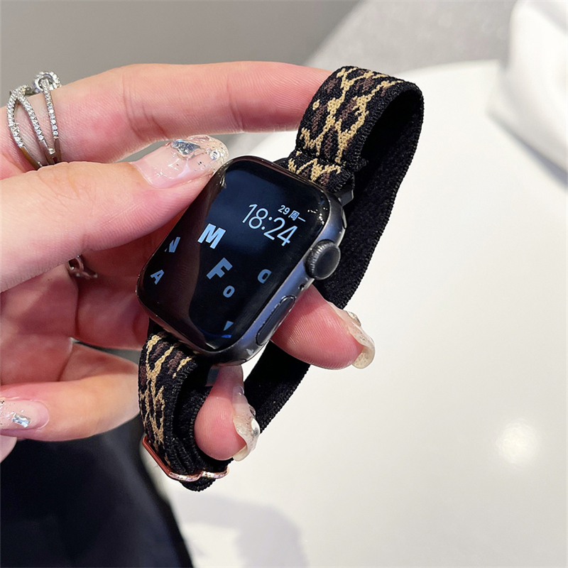 Leopard Silicone Apple Watch Strap - Image 4