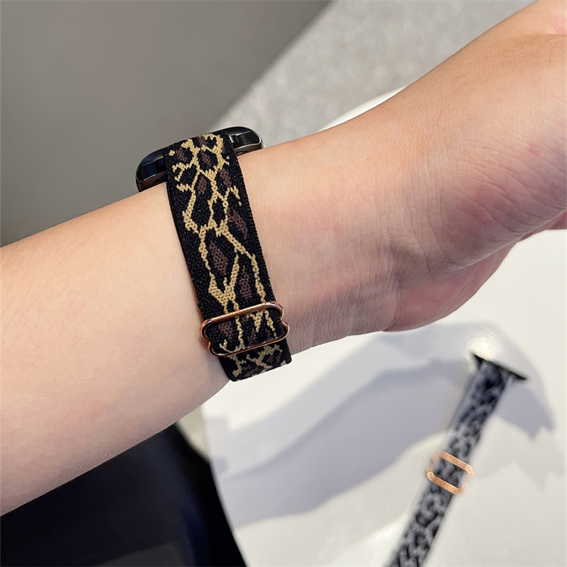 Leopard Silicone Apple Watch Strap - Image 5