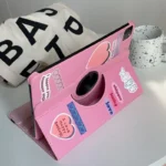 Sticker Heart iPad Case with Stand