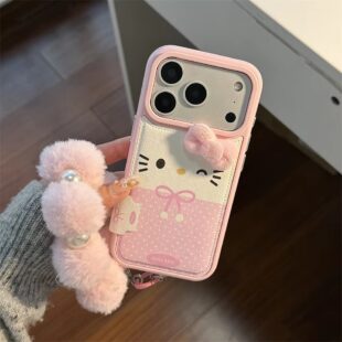 Candy Plush Wrist Strap Case