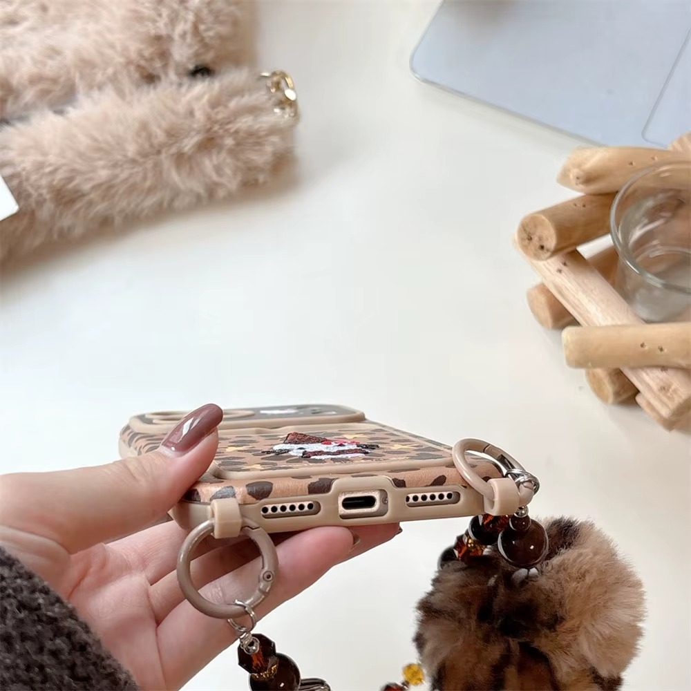 Leopard Heart Strap Case - Image 5