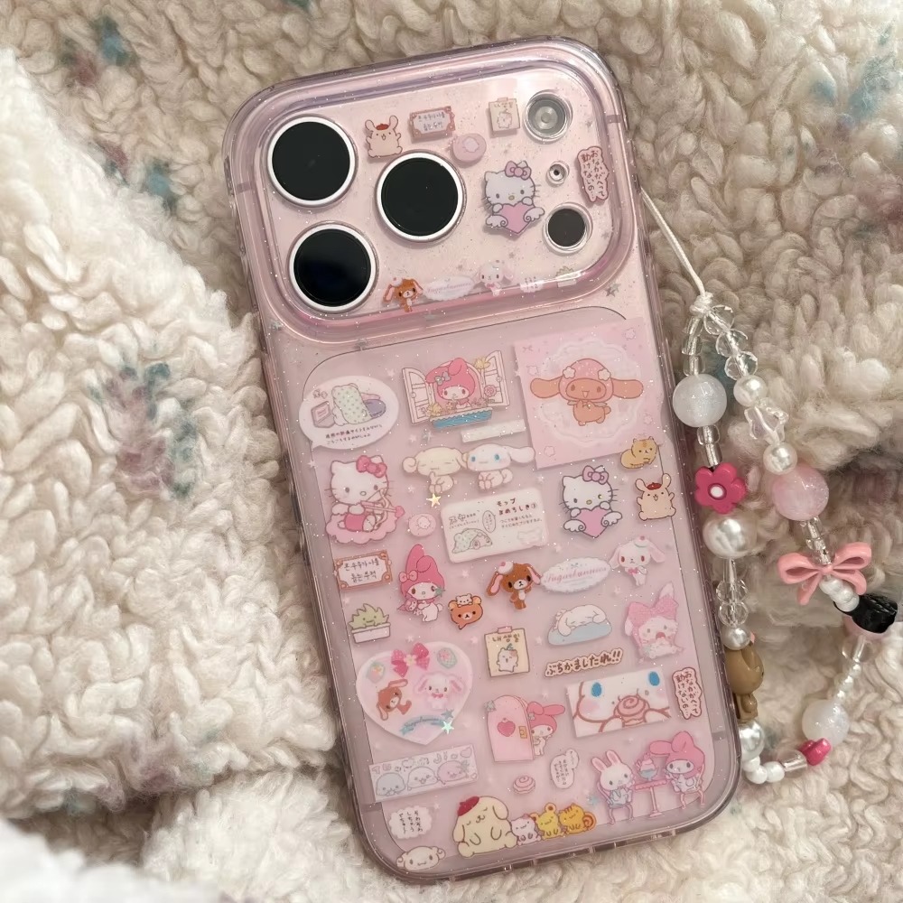 Hello Kitty & Friends Sticker Case