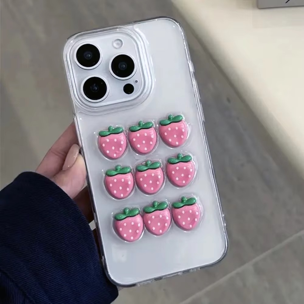 3D Strawberries Phone Case - Image 2