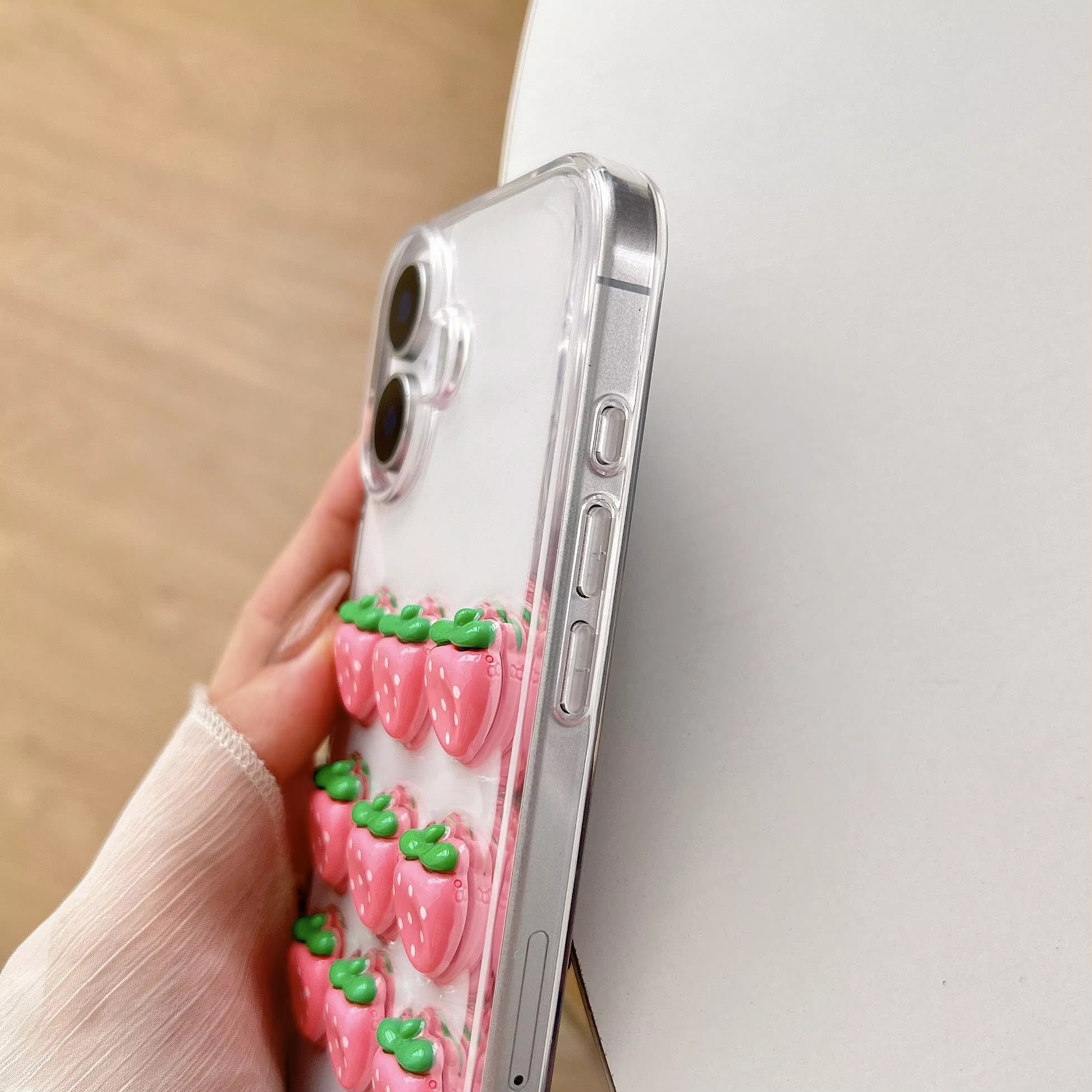 3D Strawberries Phone Case - Image 5