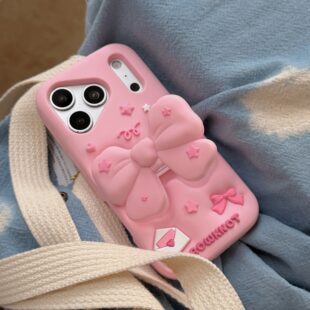 Pink Bow Stand Case