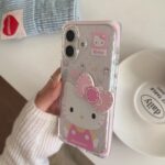Hello Kitty Glitter Charm Case