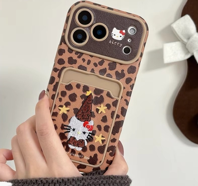 Leopard Heart Strap Case - Image 4