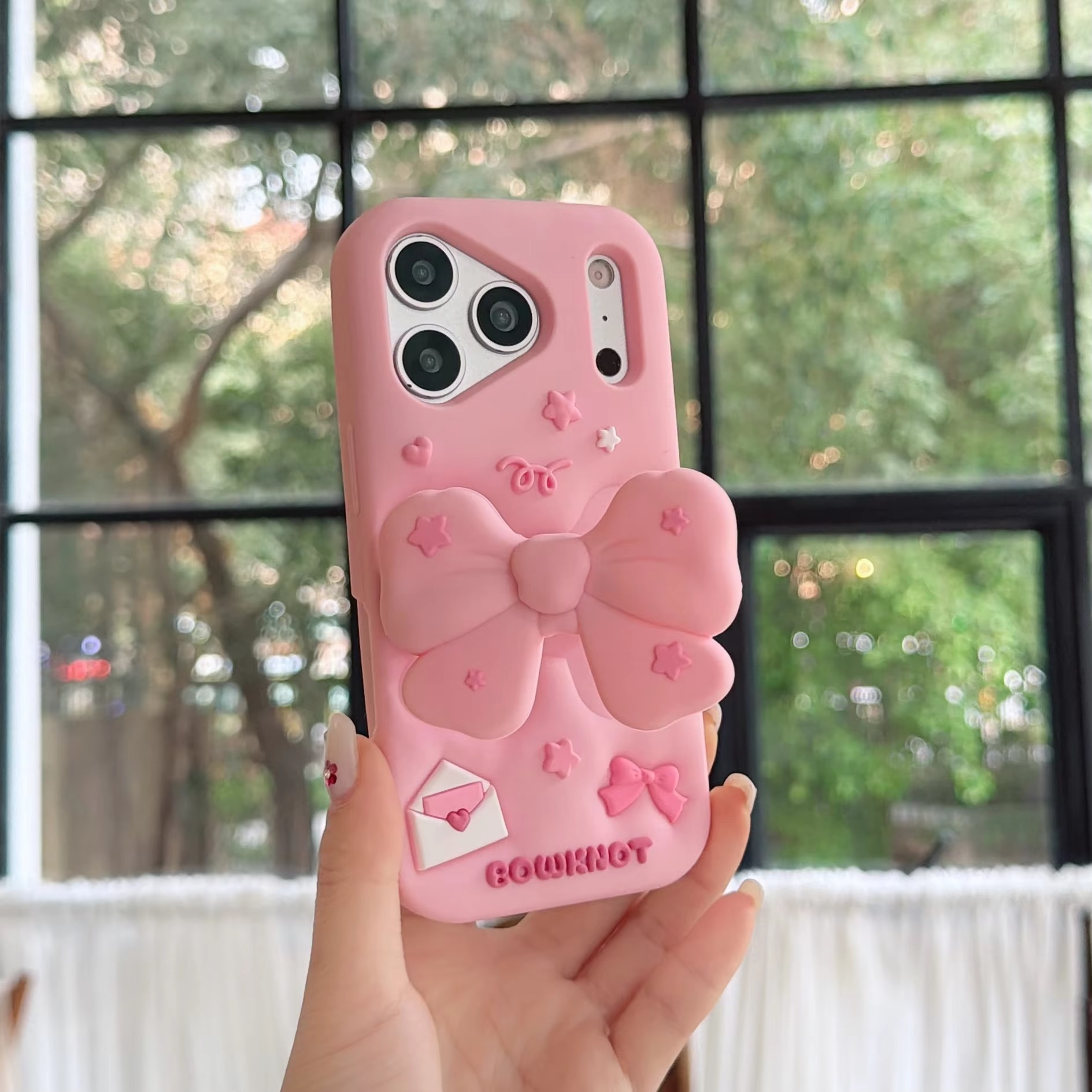 Pink Bow Stand Case - Image 2
