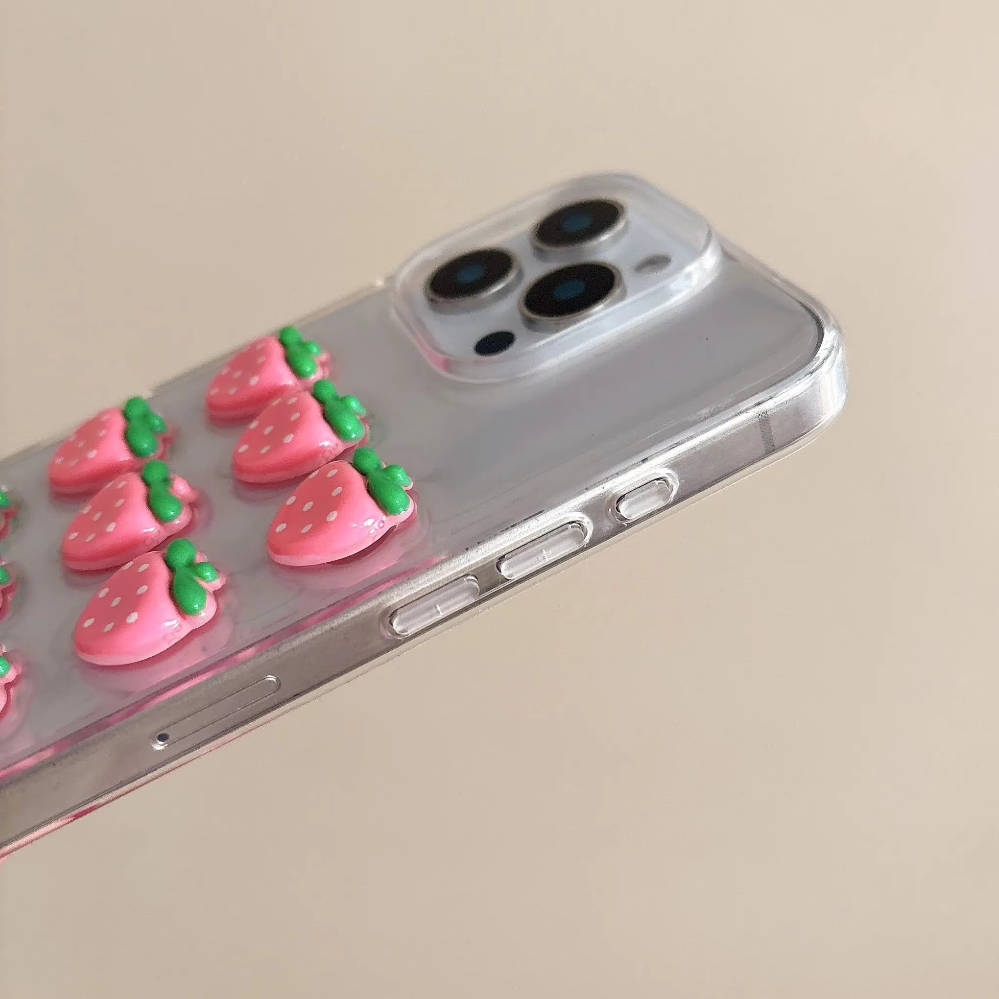 3D Strawberries Phone Case - Image 4