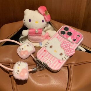 Hello Kitty Plush Bow Phone Case