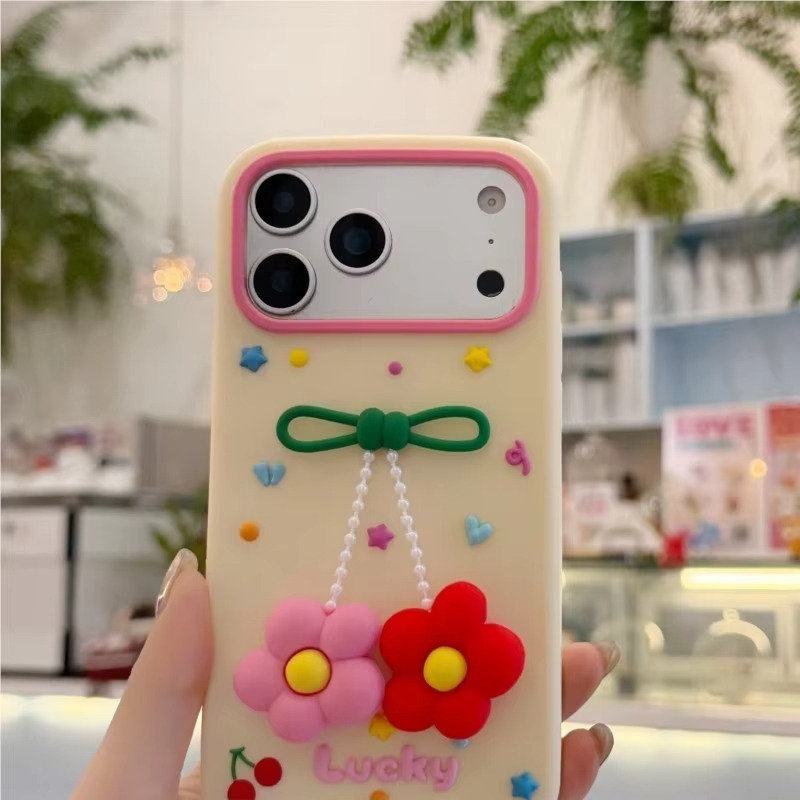Cherry Blossom Charm Phone Case - Image 2