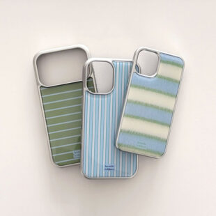 Pastel Stripe Collection Case