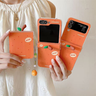 Orange Flip iPad Case
