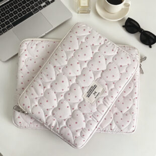Sweetheart Quilted MacBook Sleeve