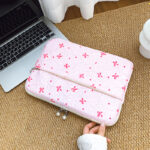 Cherry Blossom Quilted Laptop Sleeve
