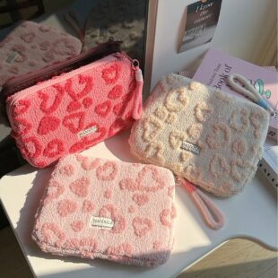 Blush Leopard Teddy MacBook Sleeve