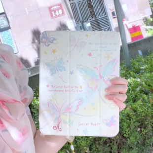 Pastel Butterfly Dreams iPad Case