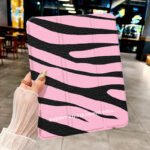 Pink Zebra iPad Case