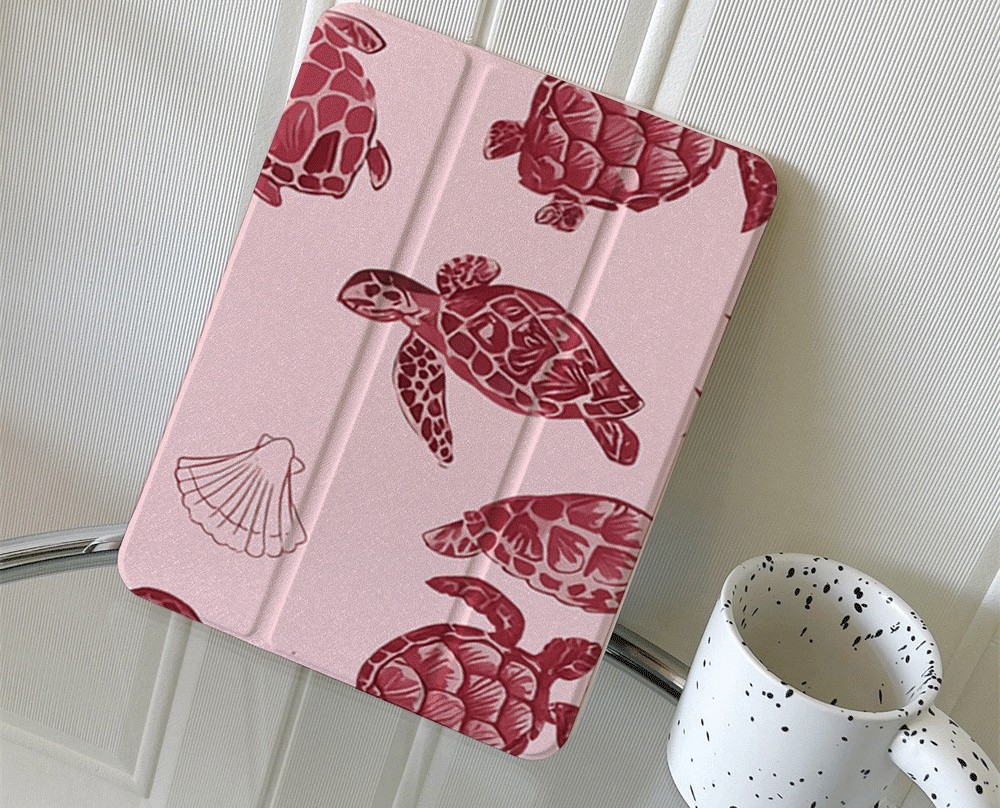 Coastal Sea Turtle iPad Case