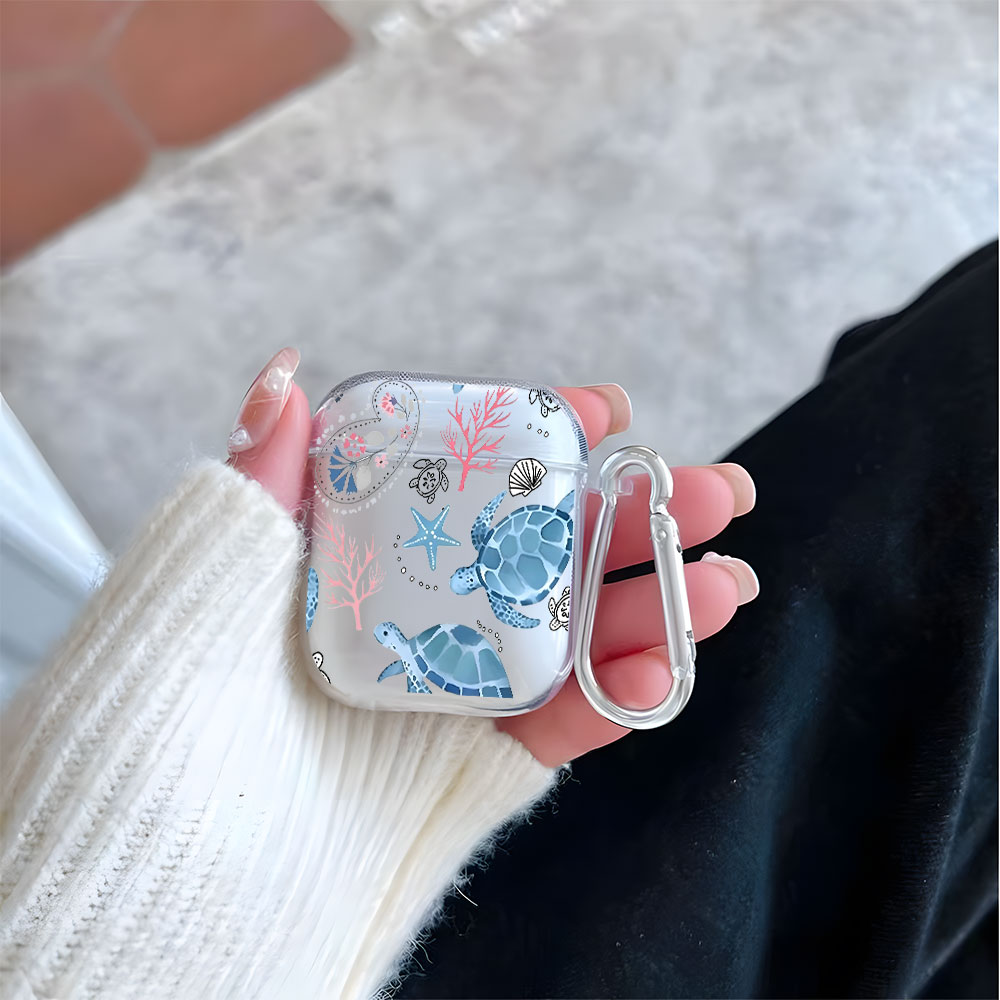 Sea Turtle AirPods Case - Image 3