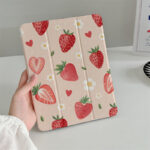 Sweet Strawberry Garden iPad Case