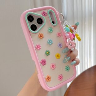Pastel Daisy Charm Case