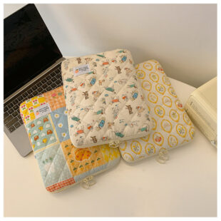 Whimsical Patchwork Laptop Sleeve Collection
