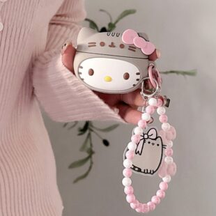 Sweet Kitty Ribbon AirPods Case