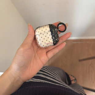 Black Lace AirPods Case
