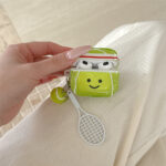 Green Tennis Ball AirPods Case