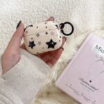 Cream Star Bear AirPods Case