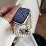Pearl Bow Charm Apple Watch Band